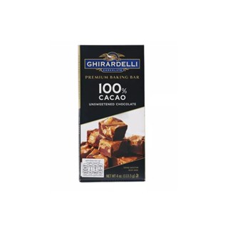 กิลาเดลลี่ 113กGHIRARDELLI 100%โกโก้ อันสวีท1 CACAO BAKINGBAR113G