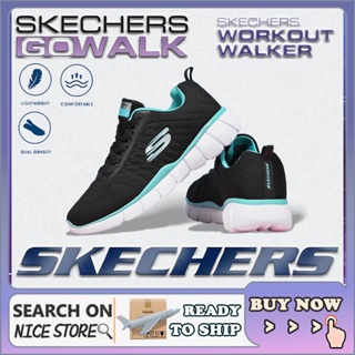 [รองเท้าผ้าใบผู้หญิง]] Skechers_go WALK รองเท้าผ้าใบลําลอง ระบายอากาศ กันลื่น สําหรับผู้หญิง