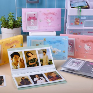 SANRIO อัลบั้มรูปโพลารอยด์ PP 60 ช่อง สําหรับใส่บัตร หนังสือ ตั๋ว