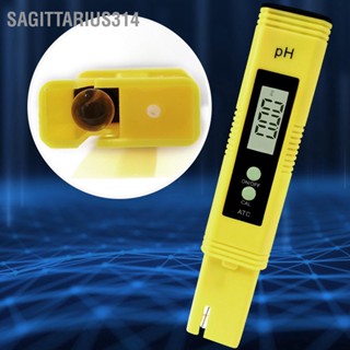  Sagittarius314 จอแสดงผลดิจิตอล PH Meter ความแม่นยำสูงขนาดเล็กประสิทธิภาพคงที่ปากกาทดสอบค่า สำหรับตู้ปลา