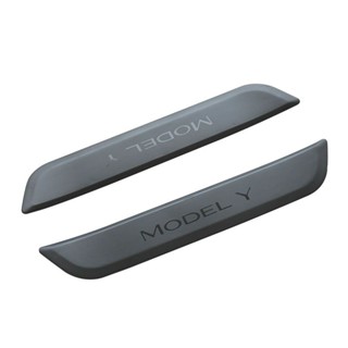 Tesla Model 3 / Y Welcome Pedal Sill Strip ดัดแปลงสติกเกอร์ตกแต่งรถยนต์อุปกรณ์ตกแต่งภายใน