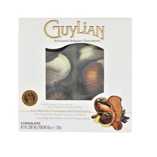 กีเลียนชอคโกแลตรูปหอย SHELLS 65ก.GUYLIAN SEACHOCOLATE 65G