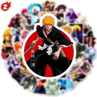 Bleach: สติกเกอร์ ลายกราฟฟิตี้ กันน้ํา สําหรับติดตกแต่งกระเป๋าเดินทาง โน้ตบุ๊ก ถ้วยน้ํา 50 ชิ้น ต่อชุด