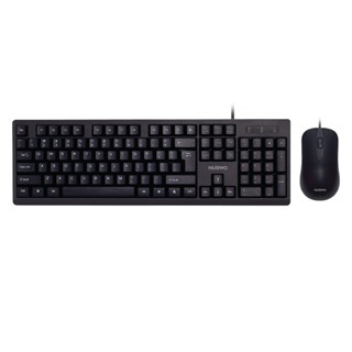 NUBWO NKM628 BLACK Keyboard+Mouse Wireless Combo Set คีย์ไทย/อังกฤษ รับประกัน 1ปี