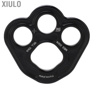 Xiulo 50KN Safety Rigging  3 Holes Space Aluminum Weight Bearing  Force Outdoor Climbing Equipment