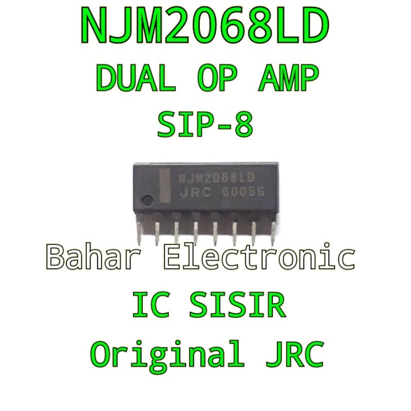 Ic 2068 NJM2068LD COMB SIP-8 Original JRC