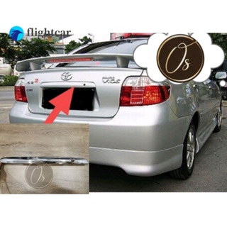 Flightcar อุปกรณ์เสริมรถยนต์ โครเมี่ยมโครเมี่ยม ติดด้านหลัง สําหรับ Toyota Vios Ncp42 2003-2007 2004 2005