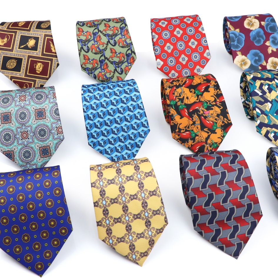 ZONFAZ ผู้ชายแปลก Ties Vintage ดอกไม้ Widen Tie ผู้ชาย Fit งานแต่งงานหรูหราชุดคอ Tie อุปกรณ์เสริมการพิมพ์ Gravatas