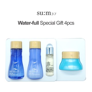 Sum37 Water-full Special Gift 4pcs / Toner / Emulsion / Cream / Ampoule / Korean cosmetics