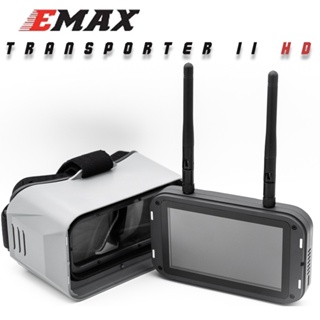 Emax Transporter II 2 HD FPV แว่นตา 720×1080 4.45 นิ้ว หน้าจอเสาอากาศ HDZero แว่นตา สําหรับ RC FPV โดรน โดรน คอร์ดคอปเตอร์