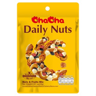 ชาช่าเดลี่นัทถั่วรวมอบกรอบ CHACHA 23 กรัมDAILY NUTS MIXEDNUTSCRISPY23G