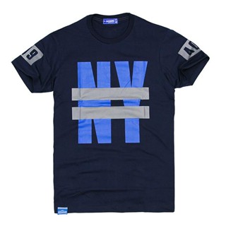 เสื้อยืด AQUANINE-NY DARK BLUE