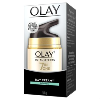 TOTAL โอเลย์โททัลเอ็ฟเฟ็คส์ครีม 50กผลิตภัณฑ์ดูแลผิวหน้าOLAY อ่อนโยน EFFECT CREAM GENTLE 50G