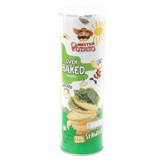 มิสเตอร์โปเตโต้แครกเกอร์สาหร่ายทะเล100ก.MR CRISP POTATO BAKEDSEAWEED100 G.