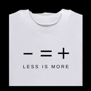 LESS IS MORE - T-SHIRT CUSTOMIZED UNISEX_03