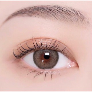 คอนแทคเลนส์ รุ่นฮิต Olivia Light brown / Brown ขนาดมินิ