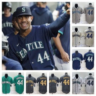 MLB Seattle Mariners Julio Rodríguez เสื้อยืดเสื้อเบสบอลผู้ชาย