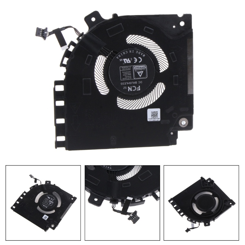 Btsg แล็ปท็อปใหม่ CPU GPU พัดลมระบายความร้อน Cooler สําหรับ Dell X15 R1 พัดลม RTX30 ND85C37 ND85C38 