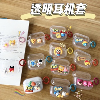 เคสหูฟังบลูทูธ แบบป้องกัน ลายแอนิเมชั่น Disney Co-Branded KD-21 สามมิติ สําหรับหูฟังบลูทูธ