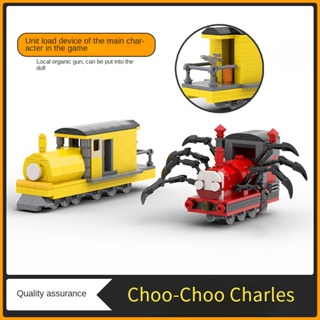 Choo-choo Charles บล็อคตัวต่อ รูปแมงมุม ของเล่นเสริมการเรียนรู้เด็ก