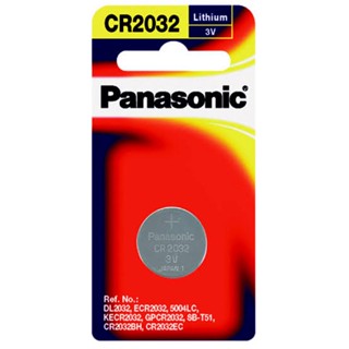 ถ่านกระดุมลิเธี่ยม Panasonic CR-2032PT/1B ถ่าน