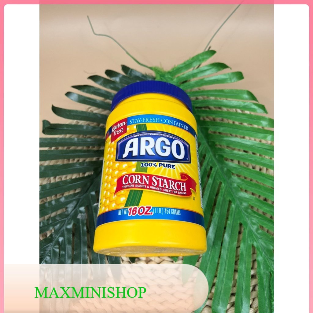 100% Pure Corn Starch Argo 454g/แป้งข้าวโพดบริสุทธิ์ 100% Argo 454g