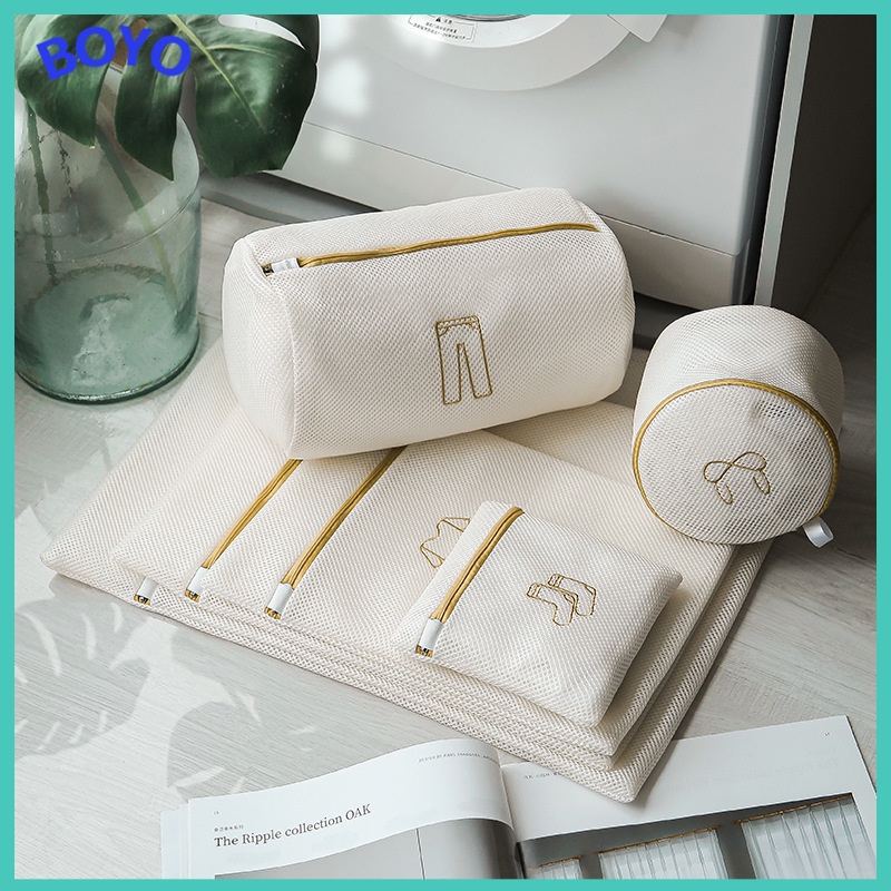 BOYO ถุงตาข่ายซักผ้า ทนทาน ถุงซักผ้าอเนกประสงค์ Laundry Bag