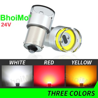 BhoiMo canbus turn signal DRL car LED brake light 1156 P21W BA15S daytime running indicator 1157 P21/5W BAY15D rear fog Motorcycle park reverse lamp tail clearance bulb DC24V