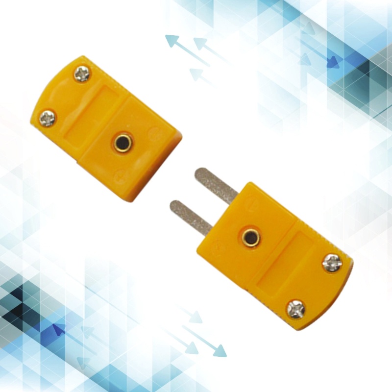 Stat 10pcs K-Type ชายหญิง Mini ขั้วต่อสายไฟปลั๊ก Thermocouple อุณหภูมิเซ็นเซอร์ Miniature ซ็อกเก็ตสาย Connecto