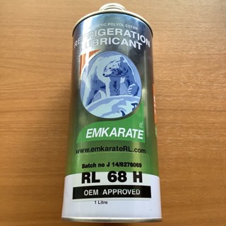 กาวติดสิริโครน น้ำมันคอมตราหมี EMKARATE  REFRLGERATION LUBRLCANT RL68/RL100