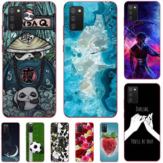 เคสโทรศัพท์มือถือ TPU แบบนิ่ม ลายการ์ตูนน่ารัก สําหรับ Samsung Galaxy A03S A037 Galaxy A03 A035