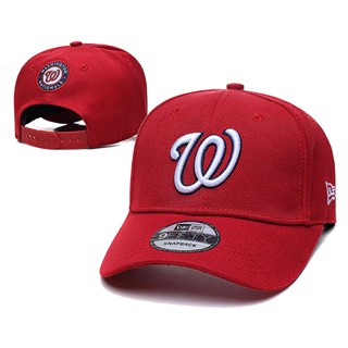 Washington Nationals_ หมวกกีฬา หมวกกันแดด ปรับได้ อเนกประสงค์ แฟชั่นสําหรับผู้ชาย และผู้หญิง