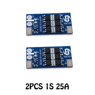 2PCS 1S 3.2V 25A Lithium Iron Phosphate Battery Protection Board 1 Cell 3.6V anti-overcharge over-discharge protection module