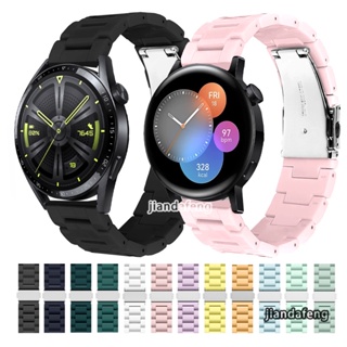 สายนาฬิกาข้อมืออะคริลิคใส ขนาด 46 มม. 42 มม. สําหรับ HUAWEI WATCH GT3