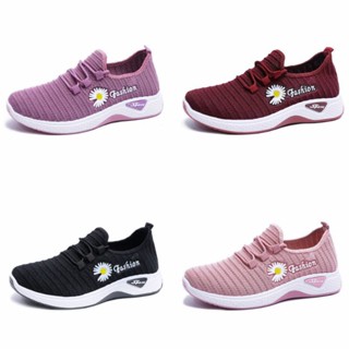 Shoegallery X100 br0002 รองเท้า ลายดอกไม้ แฟชั่น สําหรับผู้หญิง