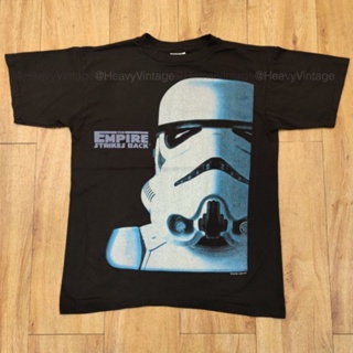 เสื้อยืดแขนสั้นSTAR WARS THE EMPIRE STRIKES BACK MOVIE เสื้อหนัง เสื้อวง เสื้อทัวร์S-5XL