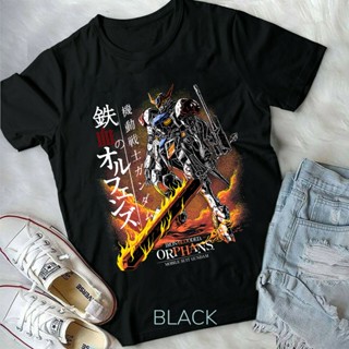 [S-5XL] เสื้อยืด พิมพ์ลายกราฟฟิค Barbatos Iron Blooded Orphans gundam แฟชั่นฤดูร้อน สําหรับผู้ชาย