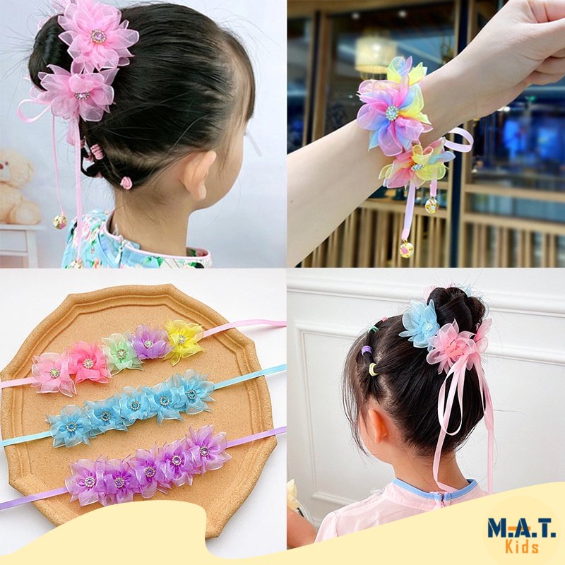 โบว์ผูกผม อุปกรณ์ทำผมเด็กผู้หญิง พร้องส่งจากไทย