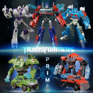 Transformers ของเล่นบทบาทผู้บัญชาการ TFP Leaders Certificate Optimus Prime Megatron Tiantong Tianxiao Partition Tin ขนาดเล็ก