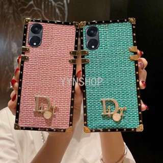 Yyn เคสโทรศัพท์มือถือ กันกระแทก ลายตะกร้าสาน สําหรับ OPPO Reno8 T 4G Reno 8T 5G