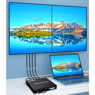 4k HDMI Video Wall Controller โปรเซสเซอร์ 2x2 1080P 60Hz 1X2…