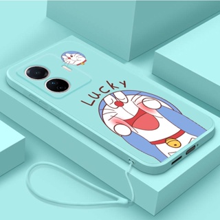 Oppo A78 A17 A17K A77s A57 A77 5G A96 แมวนําโชค โดราเอมอน เคสเคลือบ ซิลิโคนเหลว ด้านหลัง TPU เคสนิ่ม