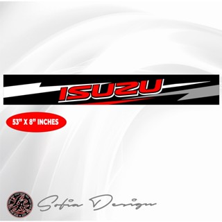 Isuzu Customized Windshield Banner