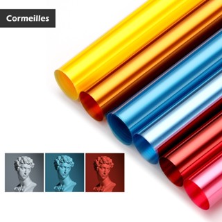 Cormeillies กระดาษกรองสีเจล สําหรับไฟสตูดิโอ (16X20 นิ้ว / 40x50 ซม.)