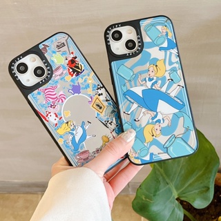 【Alice In Wonderland】เคสโทรศัพท์มือถือกระจก กันกระแทก ลายดาว สําหรับ iPhone 14 Pro max 13 12 Pro max 13 Pro max 14 14Pro 13 12 12Pro 11 Pro max 13Pro 11