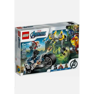 Lego 76142 ชุดของเล่นตัวต่อ รถจักรยาน Marvel Avengers Speeder Attack 226 ชิ้น