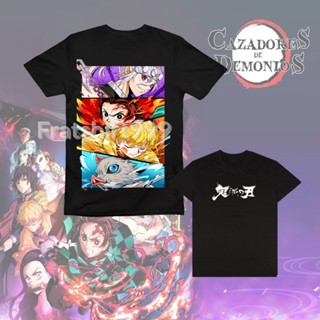 ANIME NEZUKO  Demon Slayer Tanjiro shirt cosplay  Round Neck Cotton Sports_03