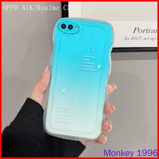 เคส OPPO A1K เคส OPPO A1K Realme C2 เคสโทรศัพท์มือถือ tpu ไล่โทนสี สําหรับ BB