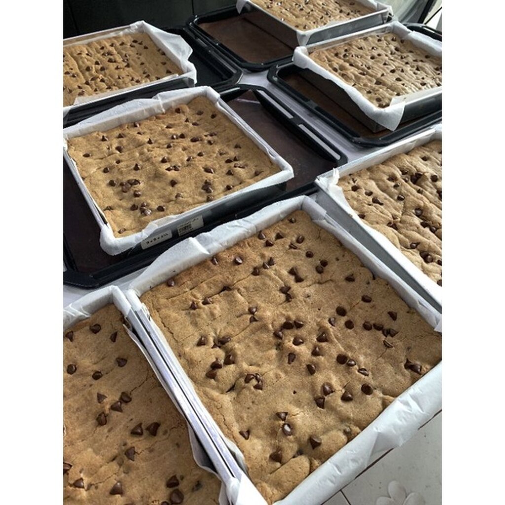 คุ้มสุด - Brookie ขนาด 9*9 นิ้ว (เหมาถาด) ทำตามสั่ง ตามใจลูกค้า