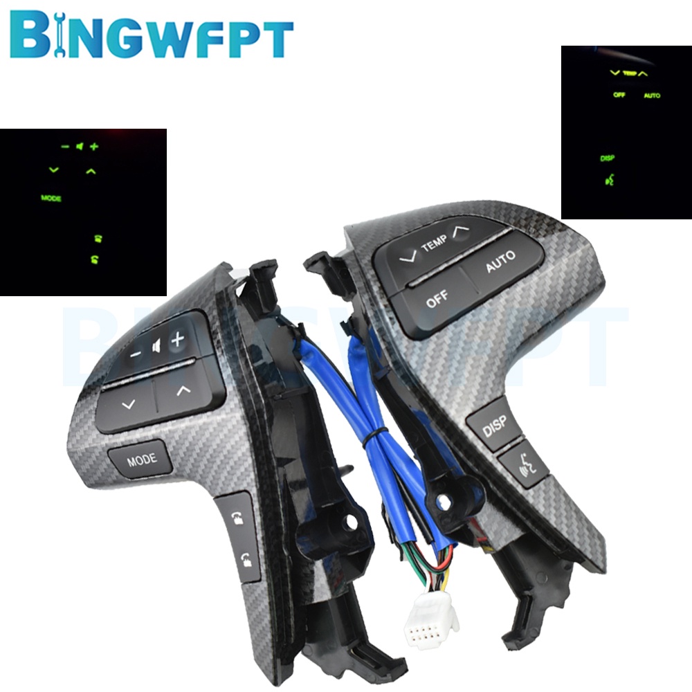 ใหม่ ปุ่มสวิตช์ควบคุมเสียงบลูทูธ 84250-06180 สําหรับ Toyota Camry Corolla Hilux Vigo Highlander Innova